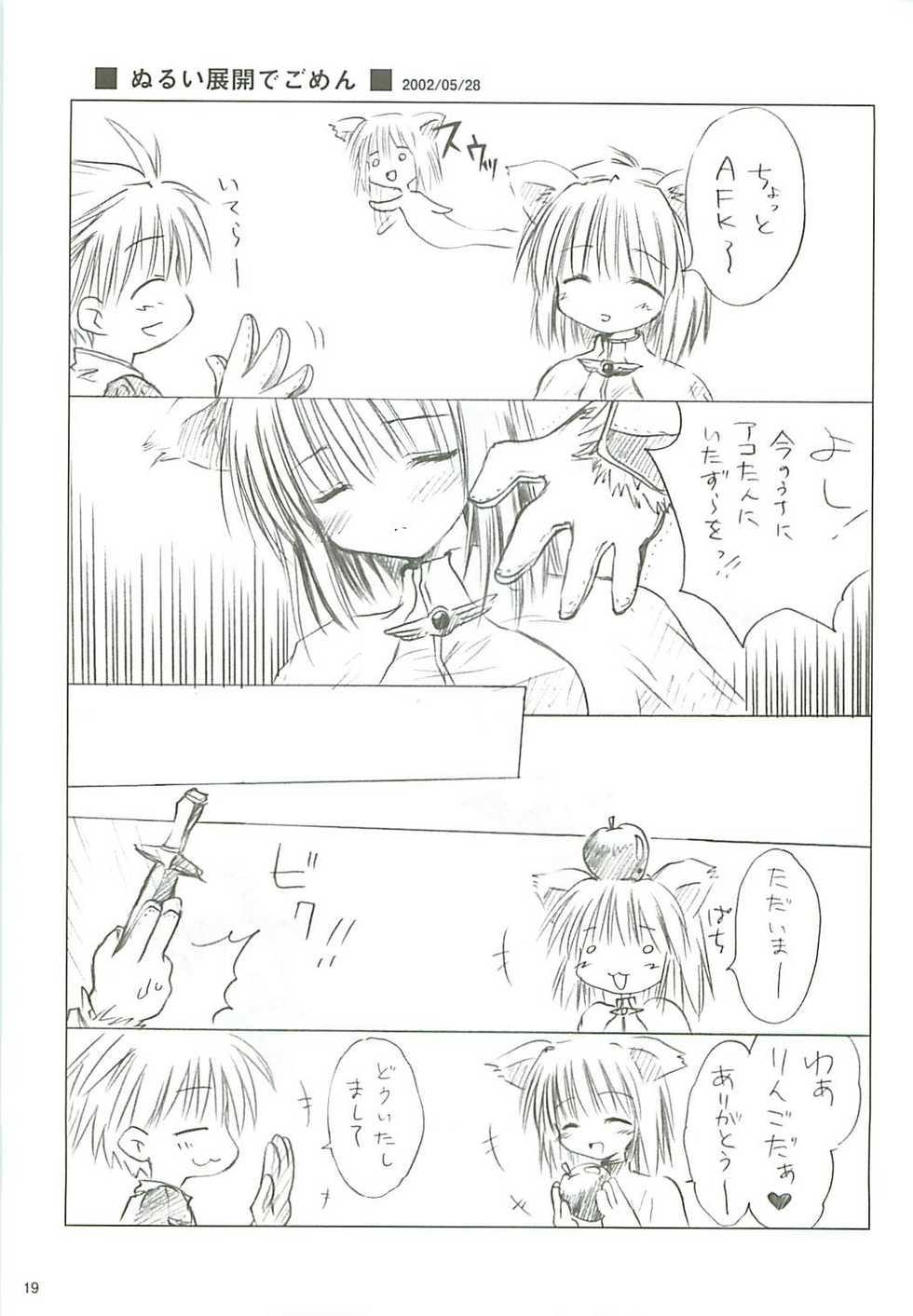(USA5) [Mizukidou (Mizuki Takehito)] Dengeki Ragna - Electric Ragnarok (Ragnarok Online) - Page 20