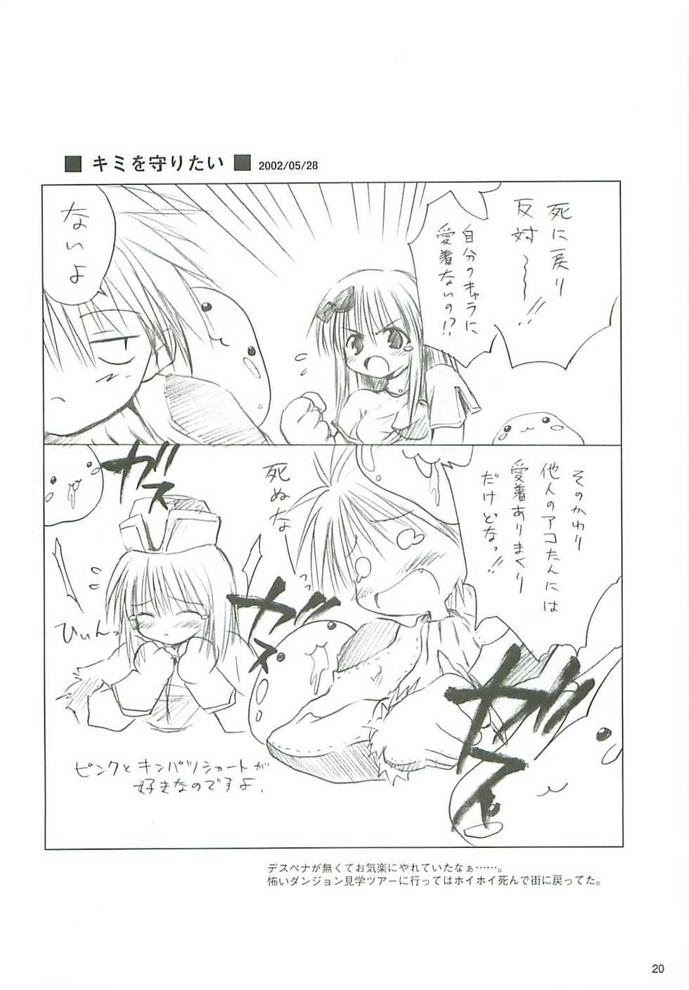 (USA5) [Mizukidou (Mizuki Takehito)] Dengeki Ragna - Electric Ragnarok (Ragnarok Online) - Page 21