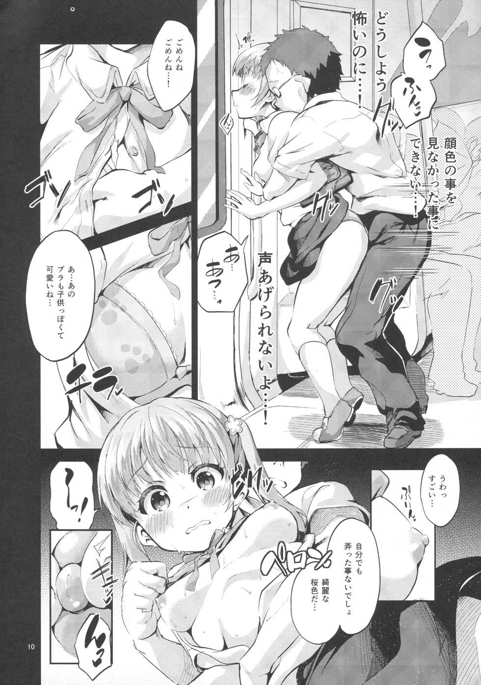 (SC2016 Summer) [Circle-FIORE (Ekakibit)] Ashita Ganbaru Tame ni Kyou wa Saborimasu (>人<;) (NEW GAME!) - Page 9