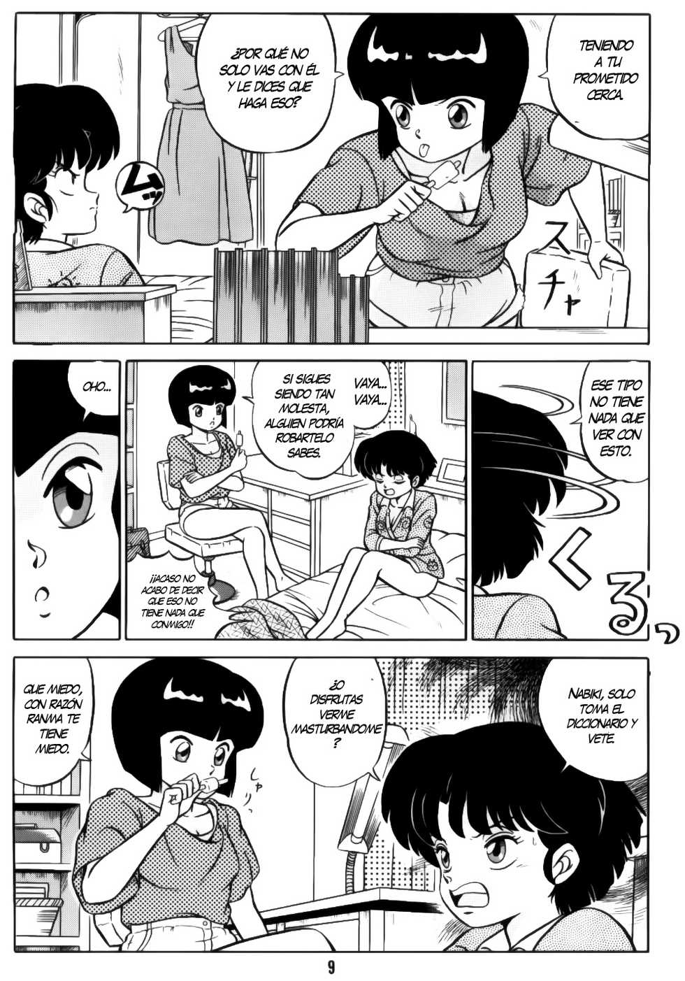 (C38) [Takashita-ya (Taya Takashi)] Tendo-ke no Musume-tachi - The Ladies of the Tendo Family Vol. 1 (Ranma 1/2) [Spanish] [knk projects] - Page 8