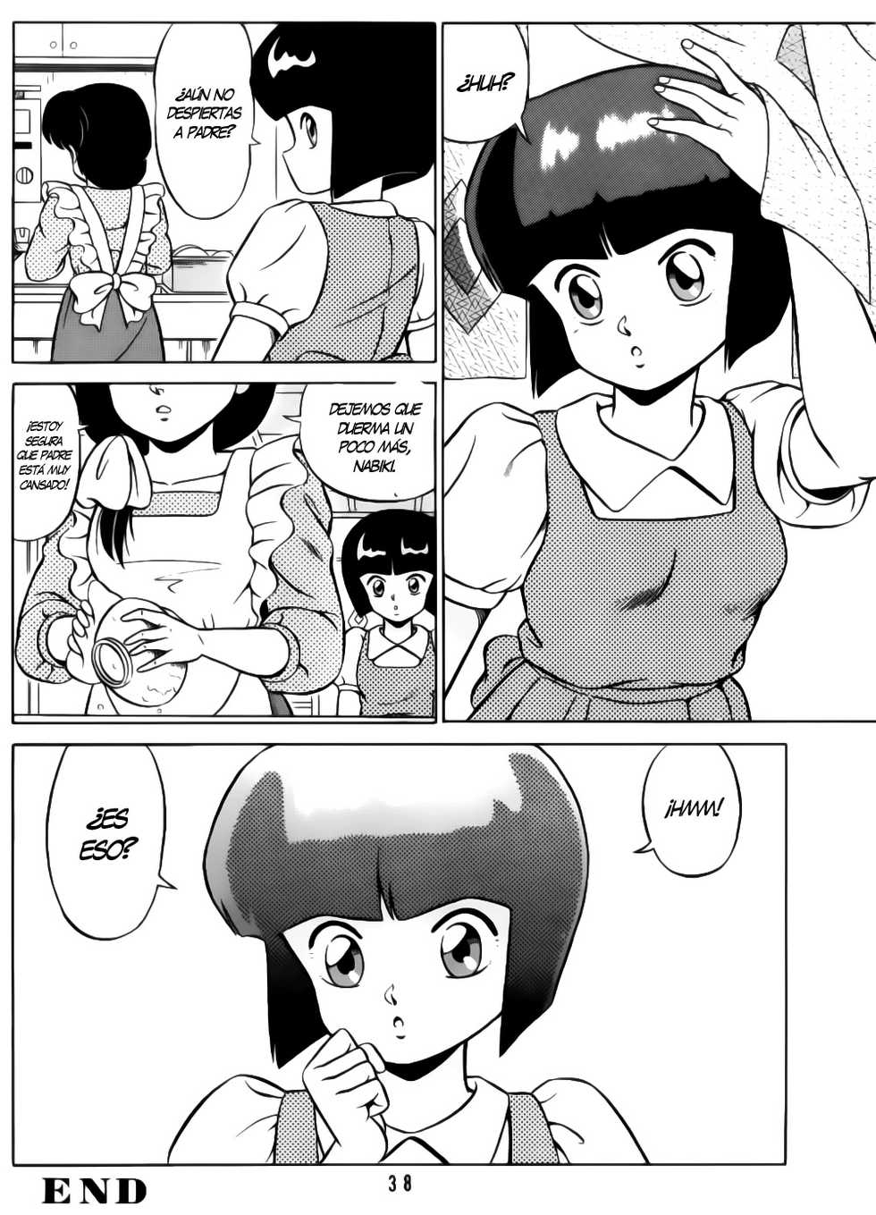 (C38) [Takashita-ya (Taya Takashi)] Tendo-ke no Musume-tachi - The Ladies of the Tendo Family Vol. 1 (Ranma 1/2) [Spanish] [knk projects] - Page 37