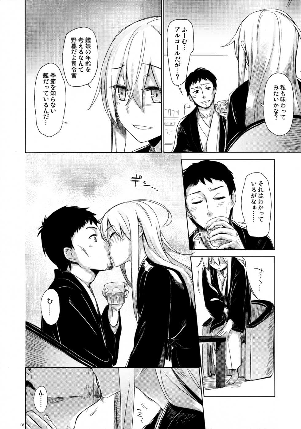 (C89) [infinity line (Misato Nana)] Bep Onsen Futaritabi 2 (Kantai Collection -KanColle-) - Page 7