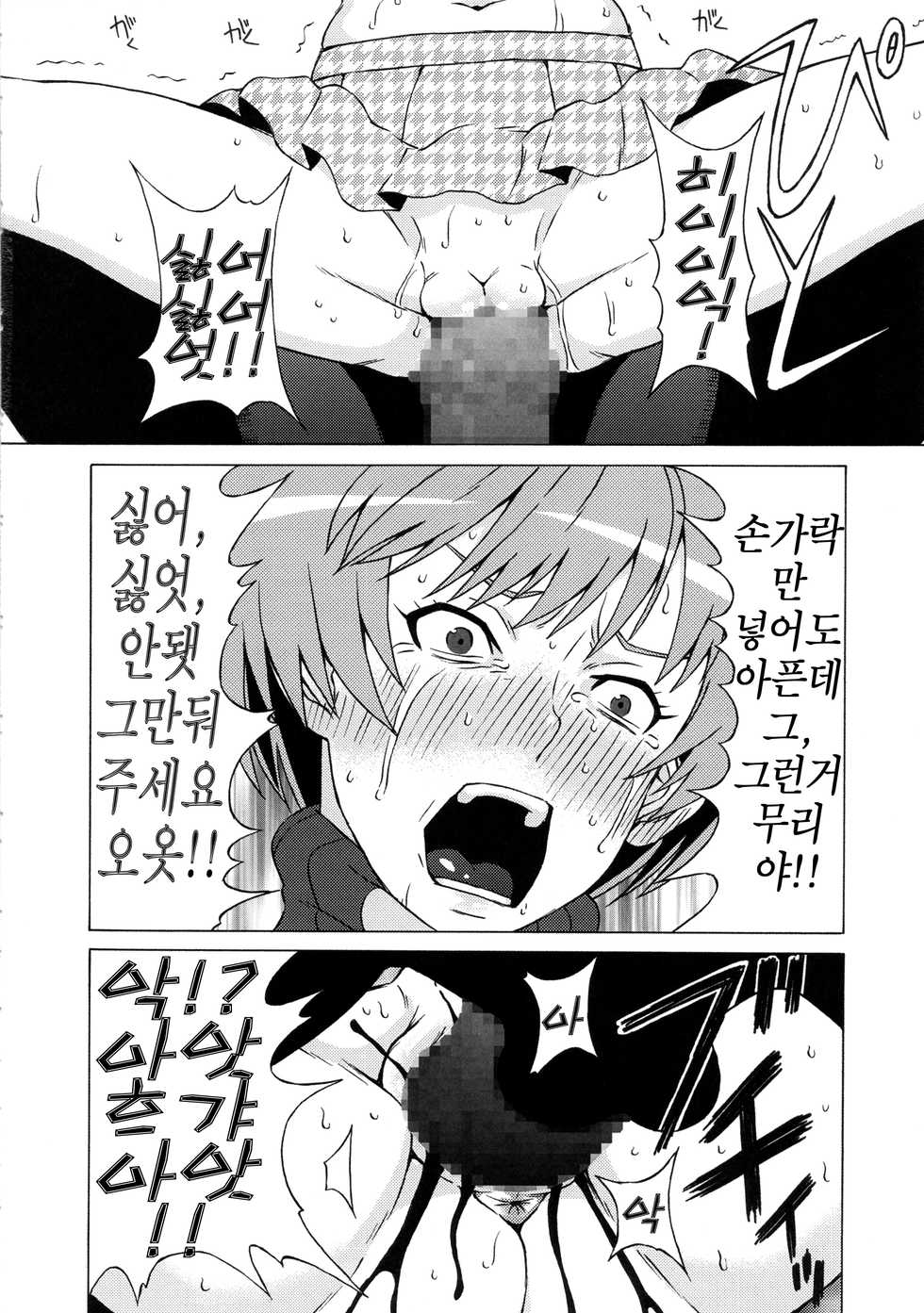 (C87) [BooBooKid (PIP)] Satonaka Chie ni Hidoi Koto o Shitemita. (Persona 4) [Korean] [UpNUP] - Page 17