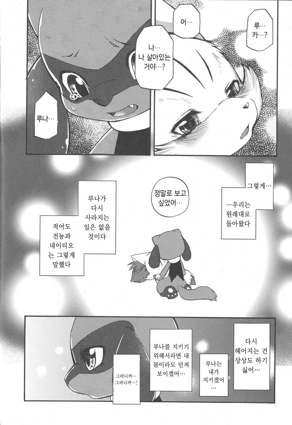 (C89) [Dogear (Inumimi Moeta)] Korekara wa Zutto Issho | From Now On, We'll Always Be Together (Pokémon Mystery Dungeon) [Korean] [시뮬라시옹] - Page 7