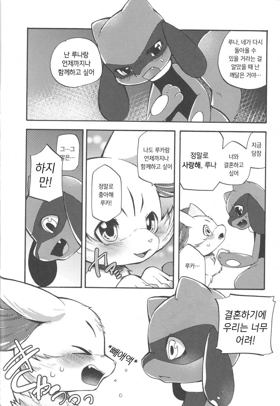 (C89) [Dogear (Inumimi Moeta)] Korekara wa Zutto Issho | From Now On, We'll Always Be Together (Pokémon Mystery Dungeon) [Korean] [시뮬라시옹] - Page 9