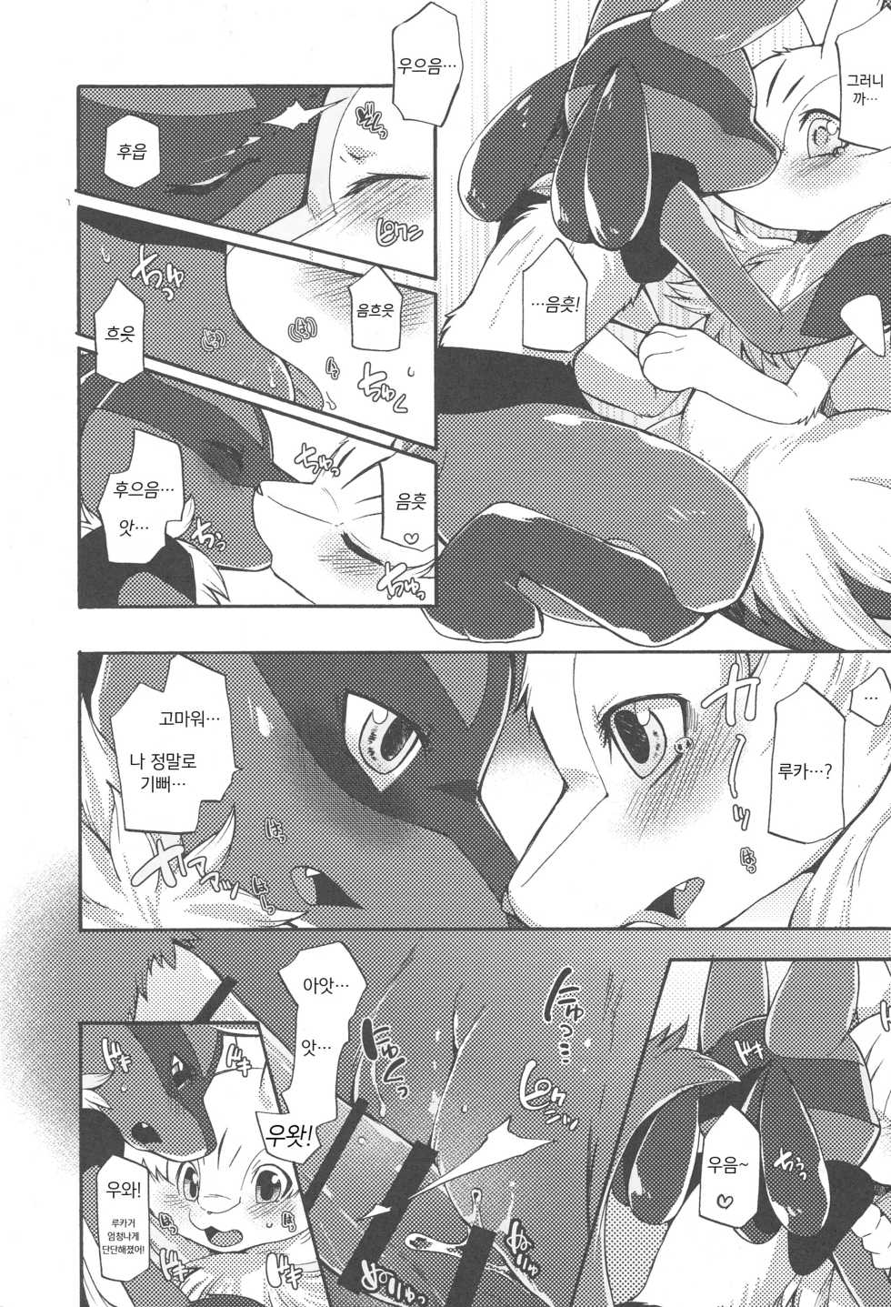 (C89) [Dogear (Inumimi Moeta)] Korekara wa Zutto Issho | From Now On, We'll Always Be Together (Pokémon Mystery Dungeon) [Korean] [시뮬라시옹] - Page 20