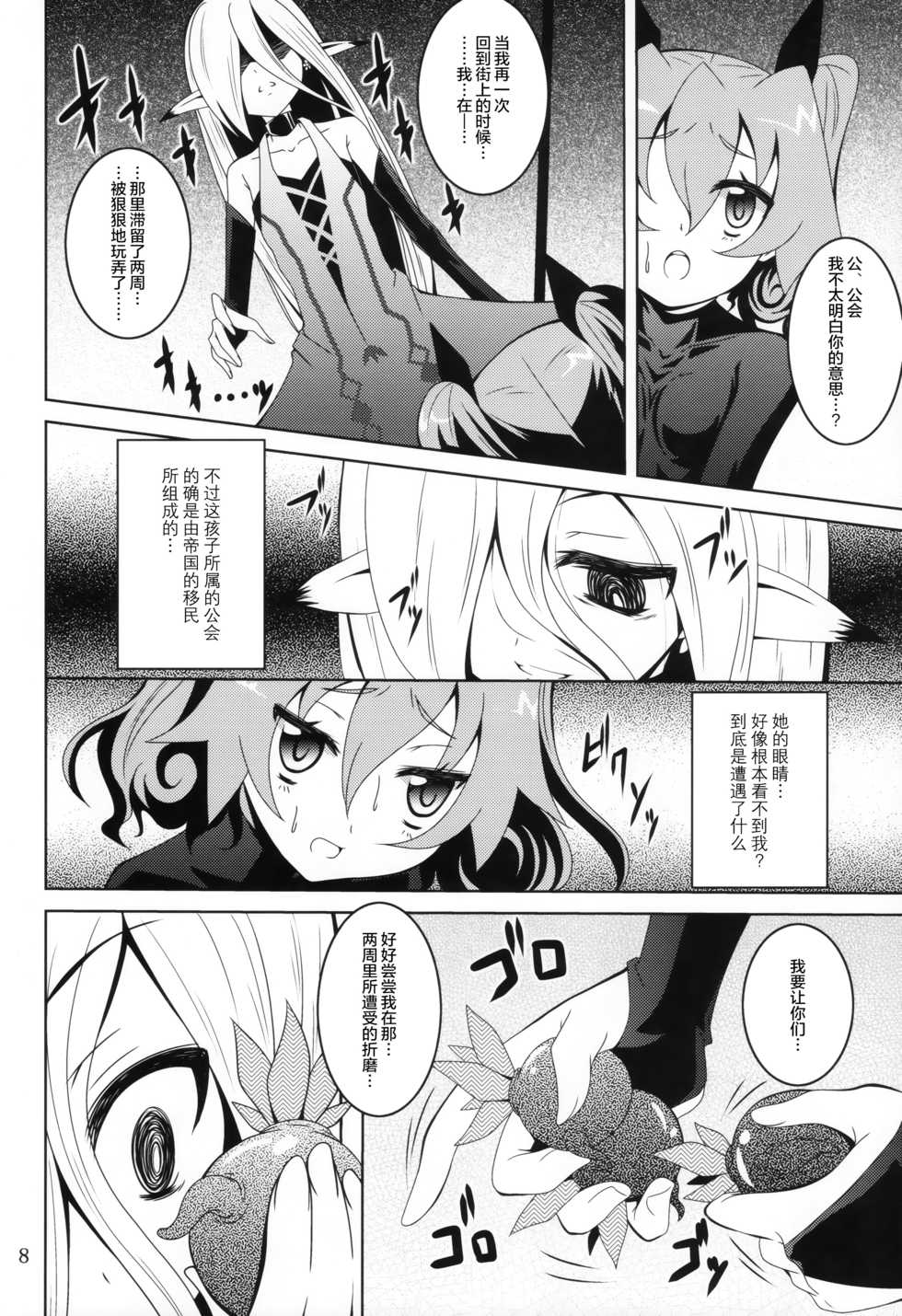 (C82) [Yoru no Benkyoukai (Fumihiro)] ELM×3 (Etrian Odyssey) [Chinese] [无毒汉化组] - Page 7