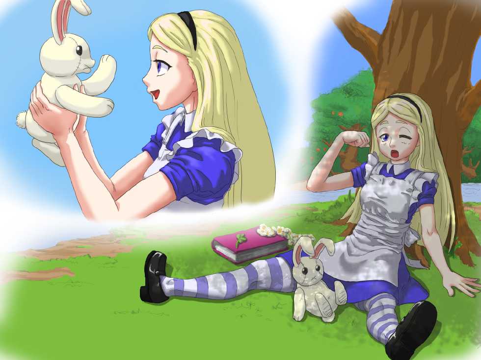 [Porika] Iyarashii Kuni no Alice 1 (Alice in Wonderland) [Textless] - Page 1