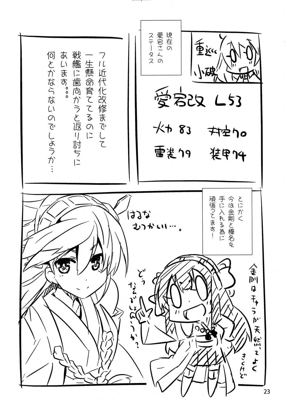 (C85) [odin (Kurokawa IZUMI)] Atago to Yoru no Panpanpan (Kantai Collection -KanColle-) [Korean] - Page 21