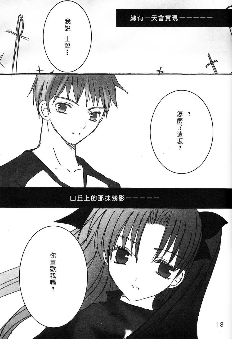 [LAST EDEN (Amane Mari)] DESTINY LOVER (Fate/stay night) [Chinese] - Page 11