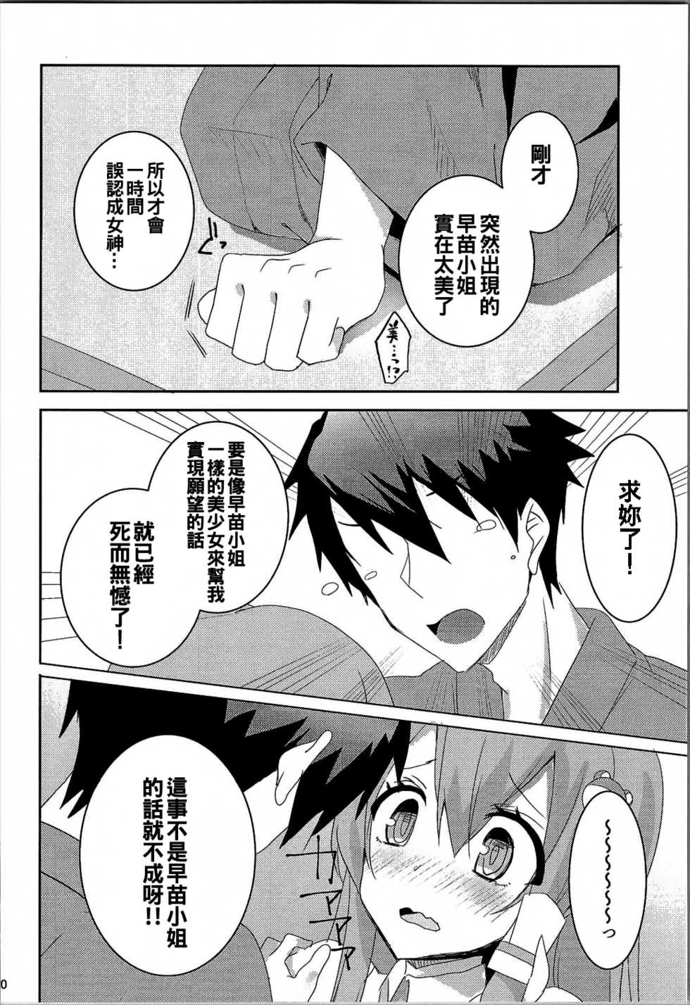 (Reitaisai 13) [NERCO (Koikawa Minoru)] Onegaishimasu, Sanae-san! (Touhou Project) [Chinese] [oo君個人漢化] - Page 9