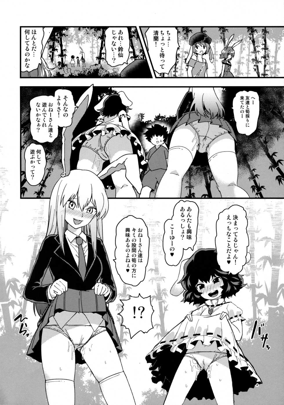 (Reitaisai 13) [Komorikiri. (Urin)] Usagi Usagi Nani Mite Haneru (Touhou Project) - Page 3