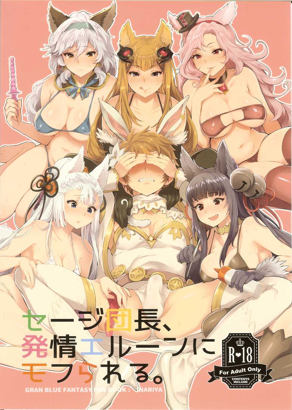 (SC2016 Summer) [Inariya (Inari)] Sage Danchou, Hatsujou Elune ni Mofurareru. (Granblue Fantasy) - Page 1