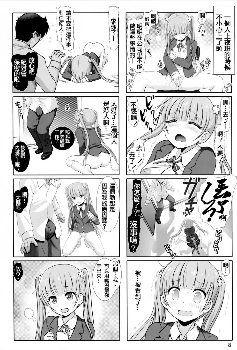 [Raijinkai (Haruki Genia)] Aobada Zoi (NEW GAME!) [Chinese] [CE家族社] - Page 8
