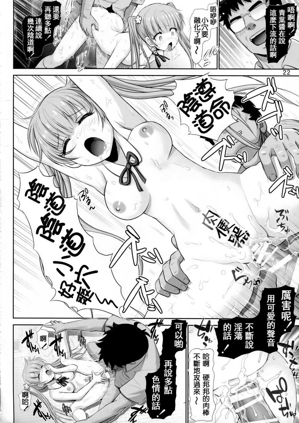 [Raijinkai (Haruki Genia)] Aobada Zoi (NEW GAME!) [Chinese] [CE家族社] - Page 22