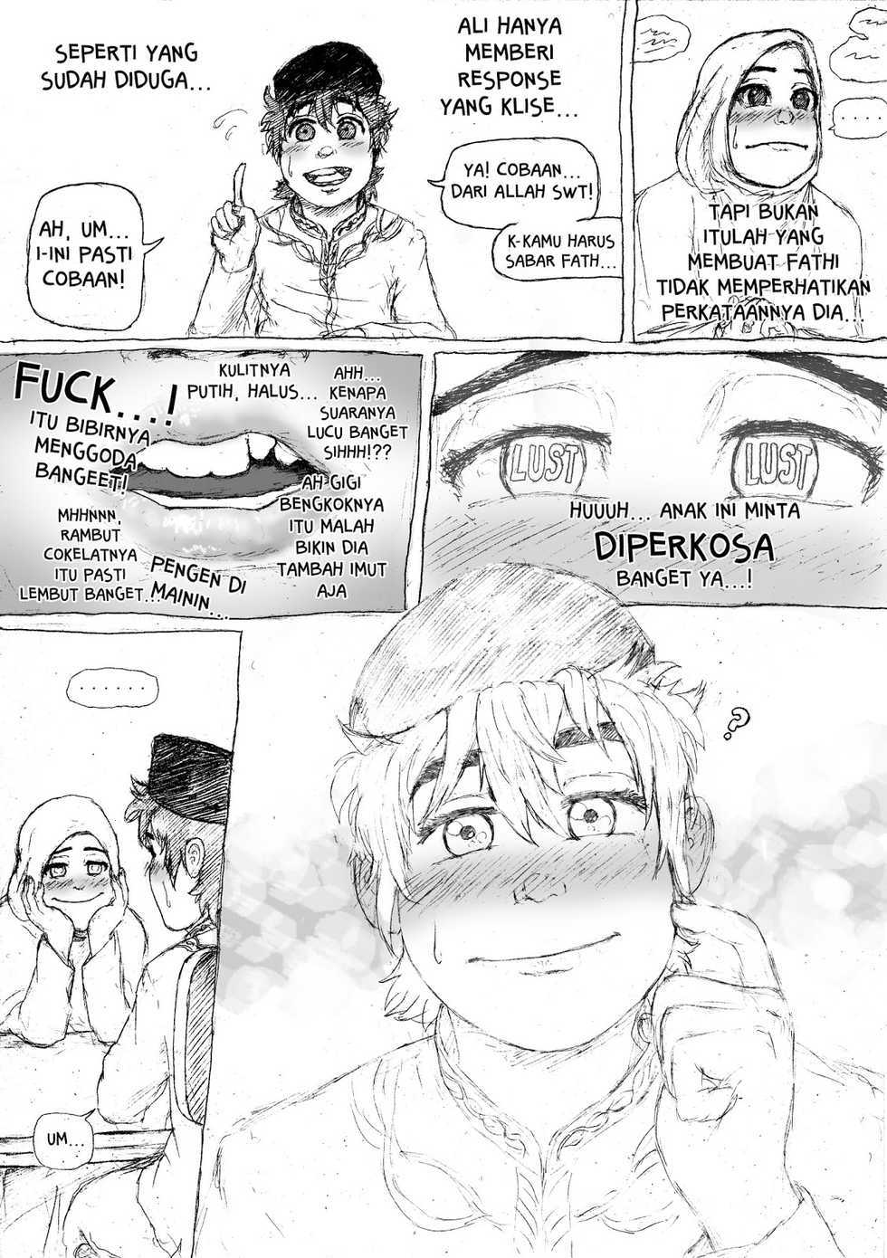 [Grilled Kambing] Kartun Islami: Sebuah hentai futanari pegging - Page 4