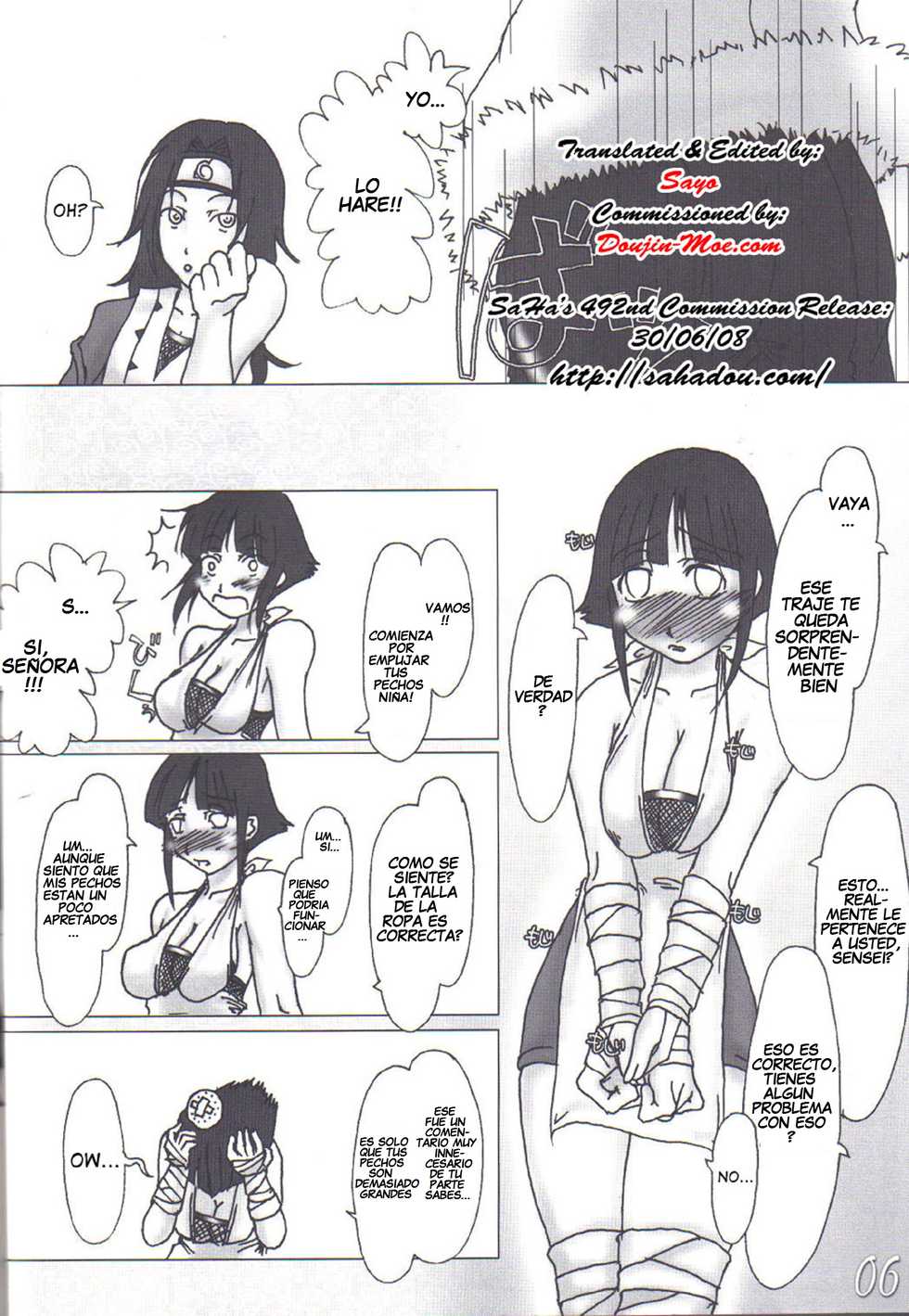 (C68) [HIGHWAY-SENMU (Maban, Saikoubi)] H-Sen Vol. 7 (Naruto) [Spanish] [Black Zero] - Page 5