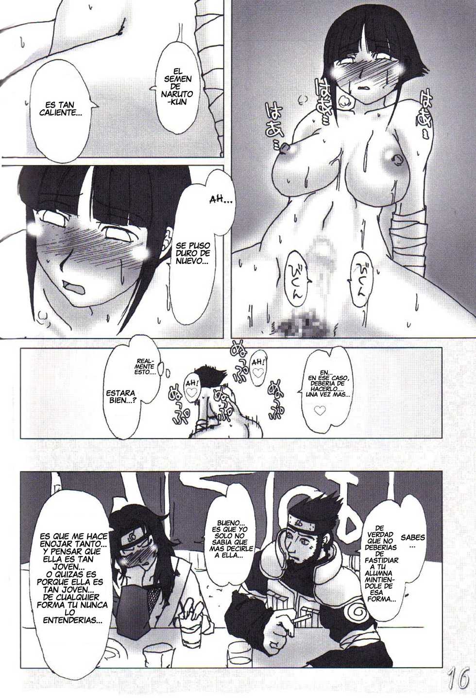 (C68) [HIGHWAY-SENMU (Maban, Saikoubi)] H-Sen Vol. 7 (Naruto) [Spanish] [Black Zero] - Page 15