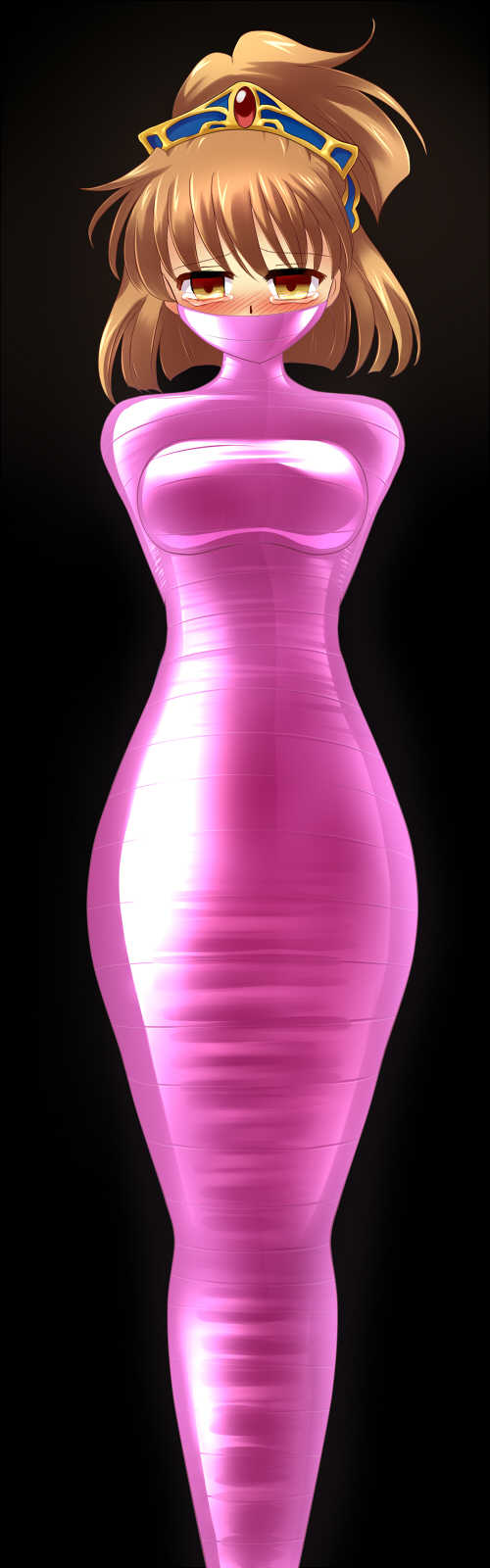 [SweetSprite] Madou Shoujo ga Kousoku Sarete Kutsujoku no Kyousei Zecchou ni Marunomi! "Chain of Pain" (Puyo Puyo) - Page 4