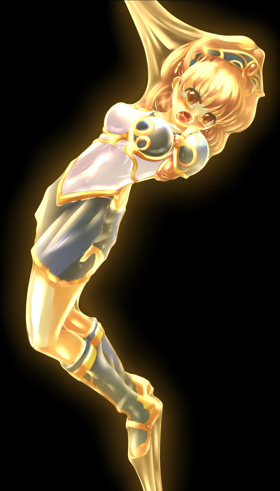 [SweetSprite] Madou Shoujo ga Kousoku Sarete Kutsujoku no Kyousei Zecchou ni Marunomi! "Chain of Pain" (Puyo Puyo) - Page 31