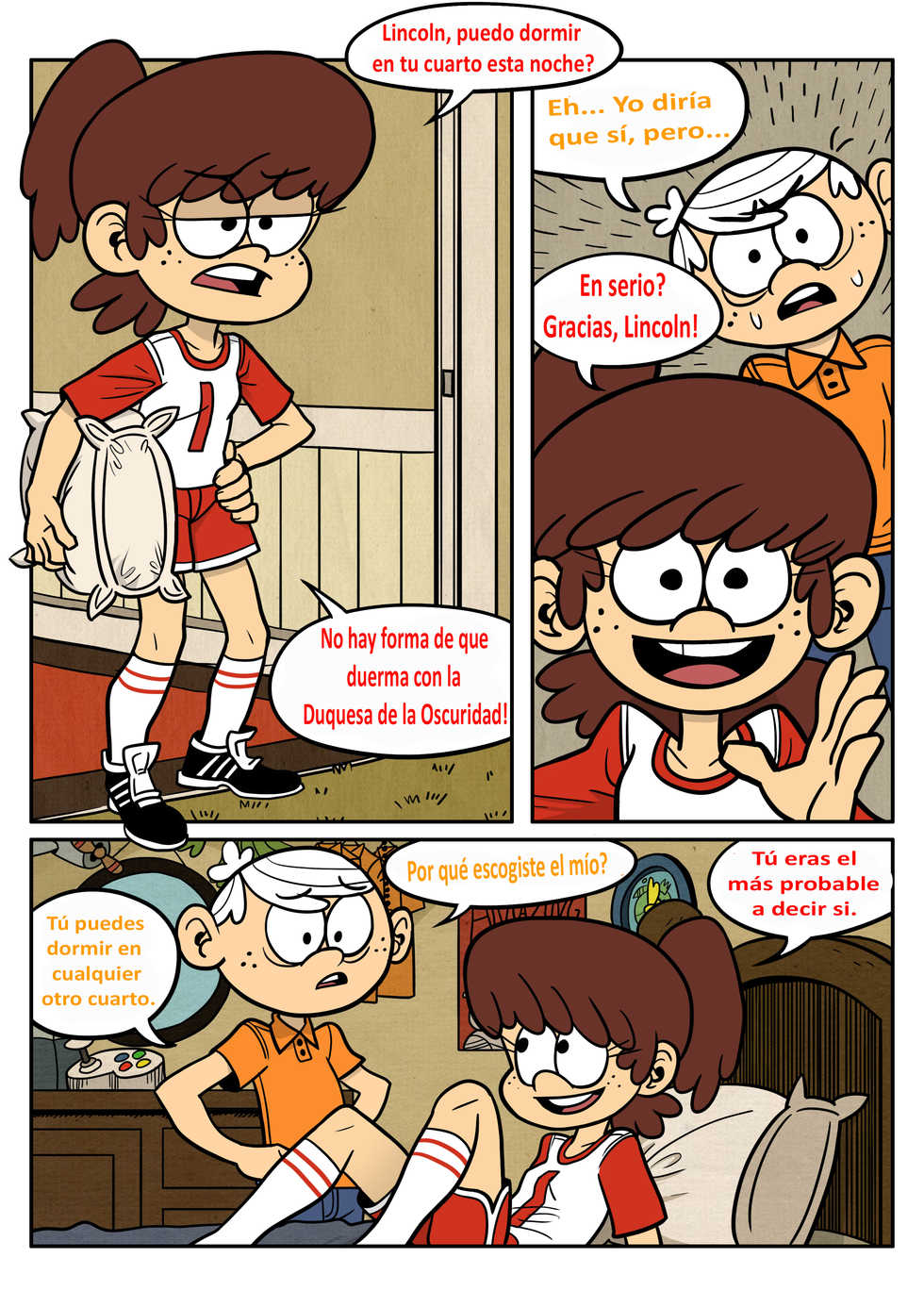 [Atomic Bomb] Hermana y Hermano (The Loud House) [Spanish] - Page 3