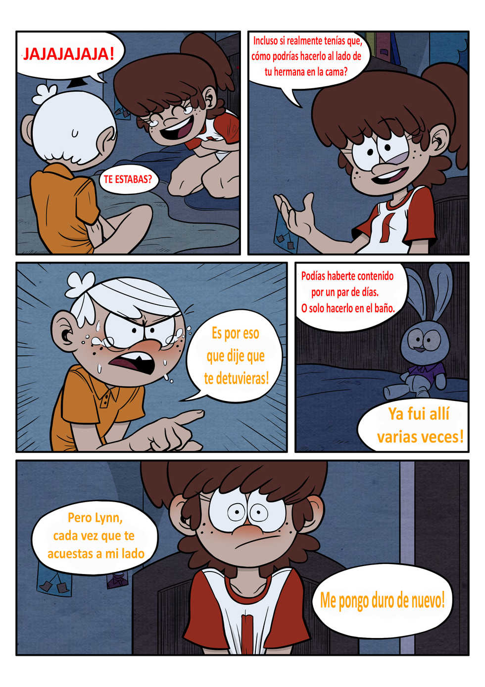 [Atomic Bomb] Hermana y Hermano (The Loud House) [Spanish] - Page 8