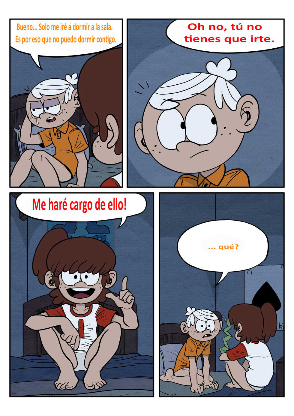 [Atomic Bomb] Hermana y Hermano (The Loud House) [Spanish] - Page 9