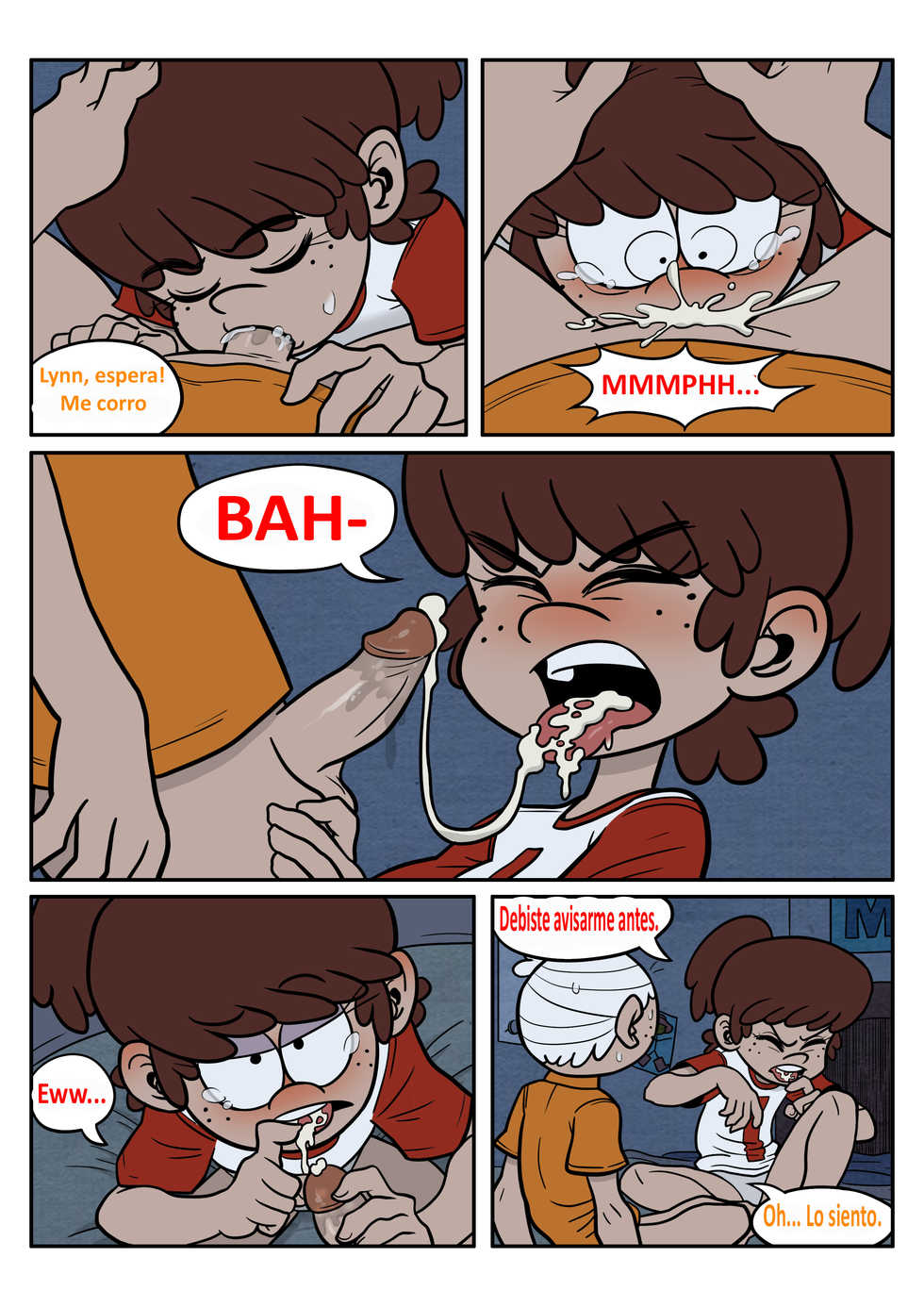 [Atomic Bomb] Hermana y Hermano (The Loud House) [Spanish] - Page 12