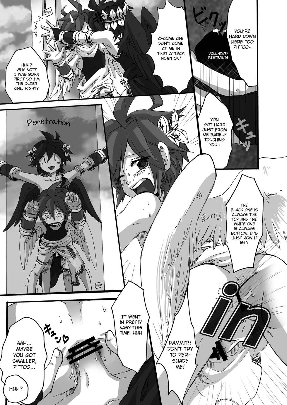 [Karasuma Pink Higashiiru (Karasuma Pink)] Tobenai Tenshi wa Tadano Shota da (Kid Icarus) [English] {Shotachan} [Digital] - Page 26