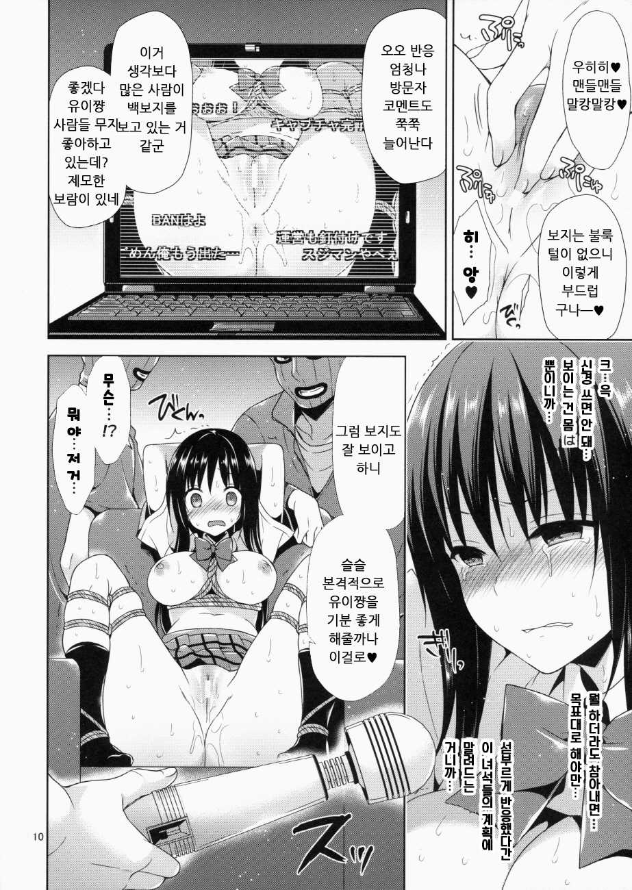 (SC64) [Sorairo March (Narusawa Sora)] Kotegawa Kinbaku Kyousei Nama Haishin (To LOVE-Ru) [Korean] - Page 8