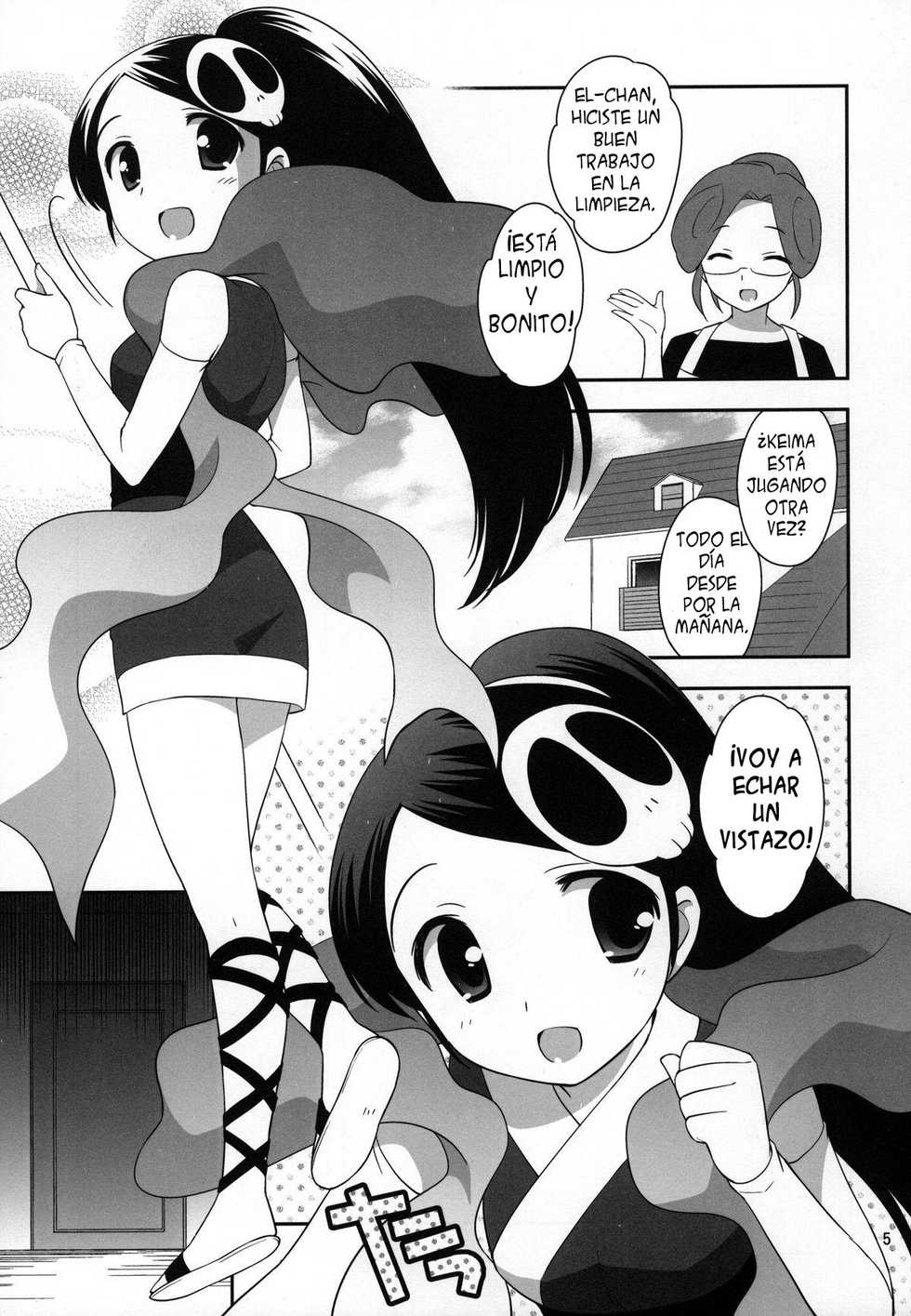(C78) [Tokuda (Ueda Yuu)] Yokkyuuuuun! (The World God Only Knows) [Spanish] [Biblioteca Hentai] - Page 4
