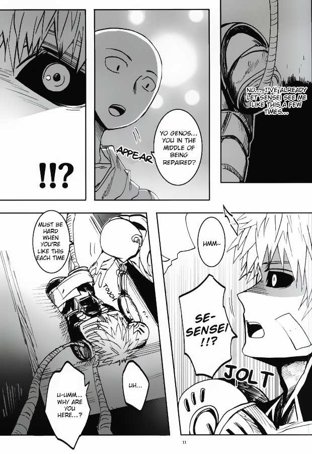 (Byousatsu Knockout) [St. (Tokidoki Tidori, Dadan)] Virgin cyborg (One Punch Man) [English] [bob-brown] - Page 9
