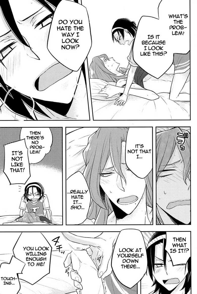 (Sakamichi Climb! Osaka 3) [soleil (Bibiko)] Asa Okitara Tdoudou ga Chijindeta sho | When I woke up this morning Todo had shrunk sho (Yowamushi Pedal) [English] - Page 15