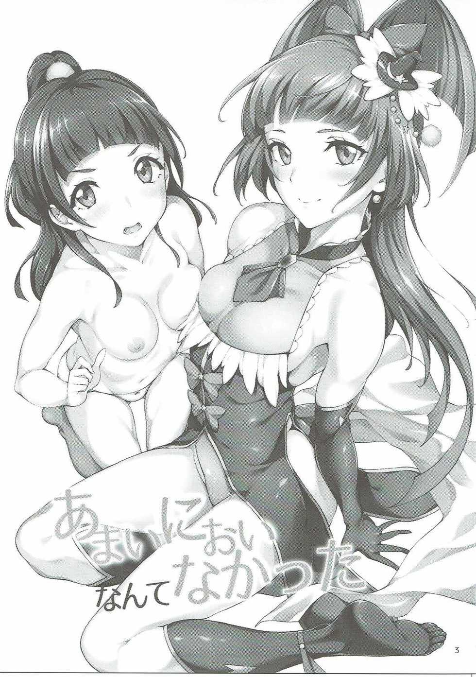 (C90) [Jukusei Kakuzatou (sugarBt)] Amai Nioi Nante Nakatta (Mahou Tsukai PreCure!) [Chinese] [CureSurely個人漢化] - Page 2