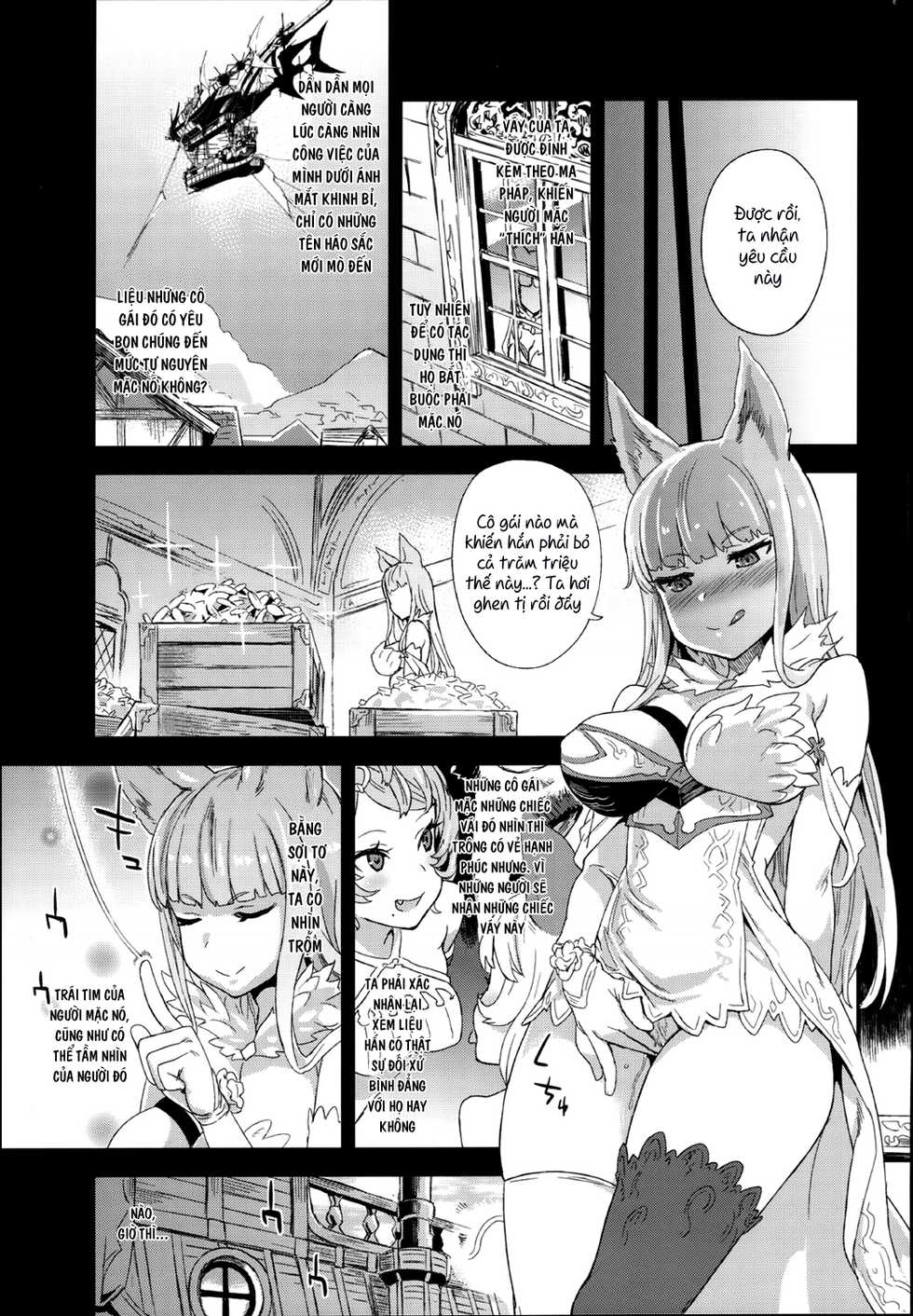 (C90) [Fatalpulse (Asanagi)] VictimGirls 21 Bokujou: Happy End (Granblue Fantasy) [Vietnamese Tiếng Việt] [Hakihome - Seian] - Page 4