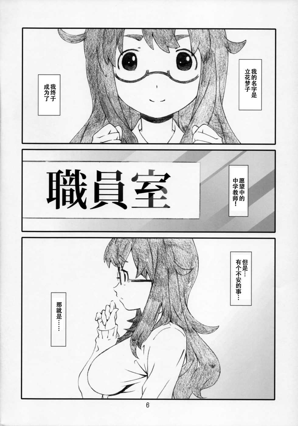 (C86) [Studio N.BALL (Haritama Hiroki)] Kono Bijutsubu Komon ni wa Mondai ga Aru! (Kono Bijutsubu ni wa Mondai ga Aru!) [Chinese] [辣鸡汉化组] - Page 6