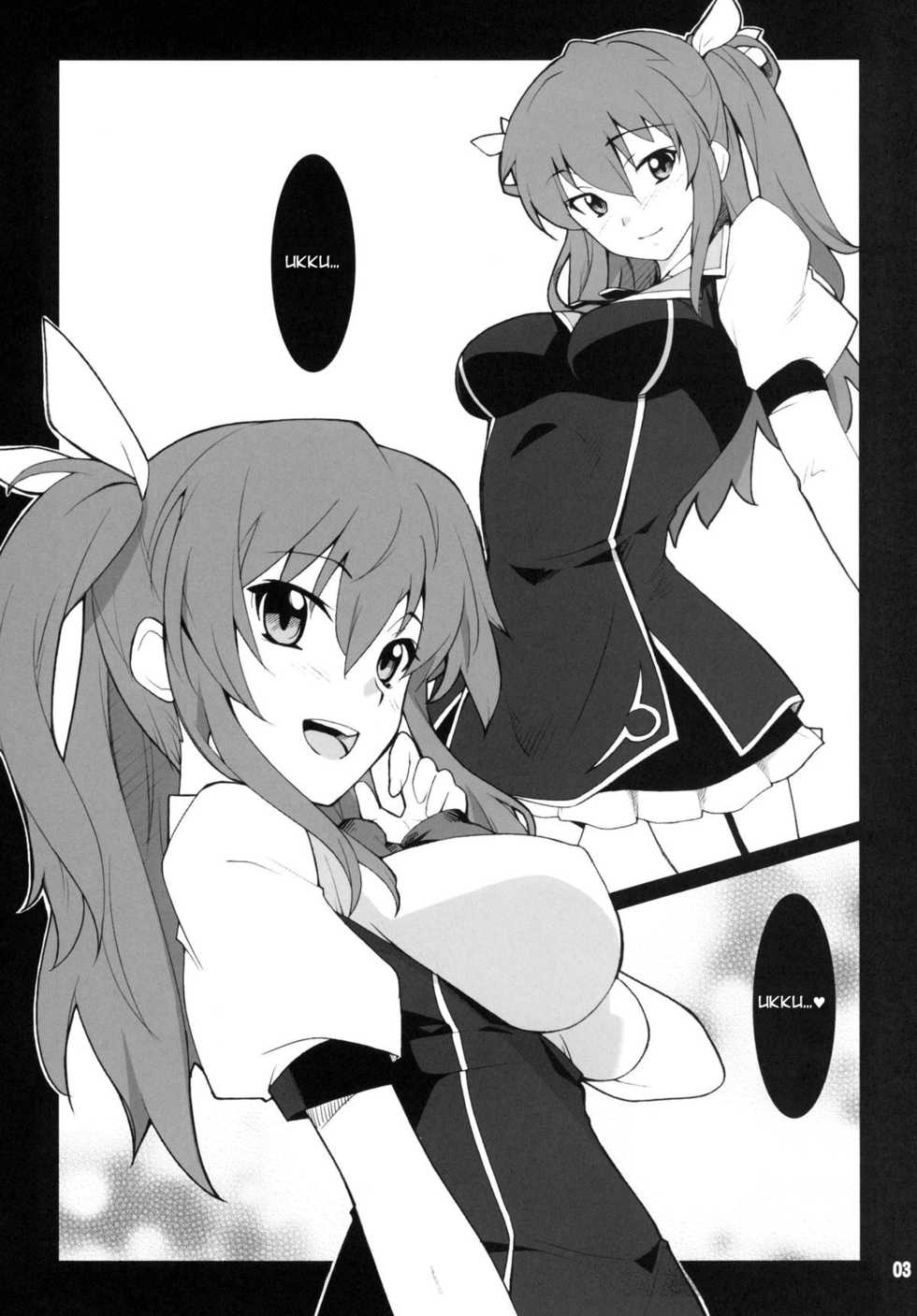 (C89) [P-FOREST (Hozumi Takashi)] Koujo-sama wa Heroine de Choroine de Eroine Nanodesu. (Rakudai Kishi no Cavalry) [Russian] [Kyouhei Yanase] - Page 2