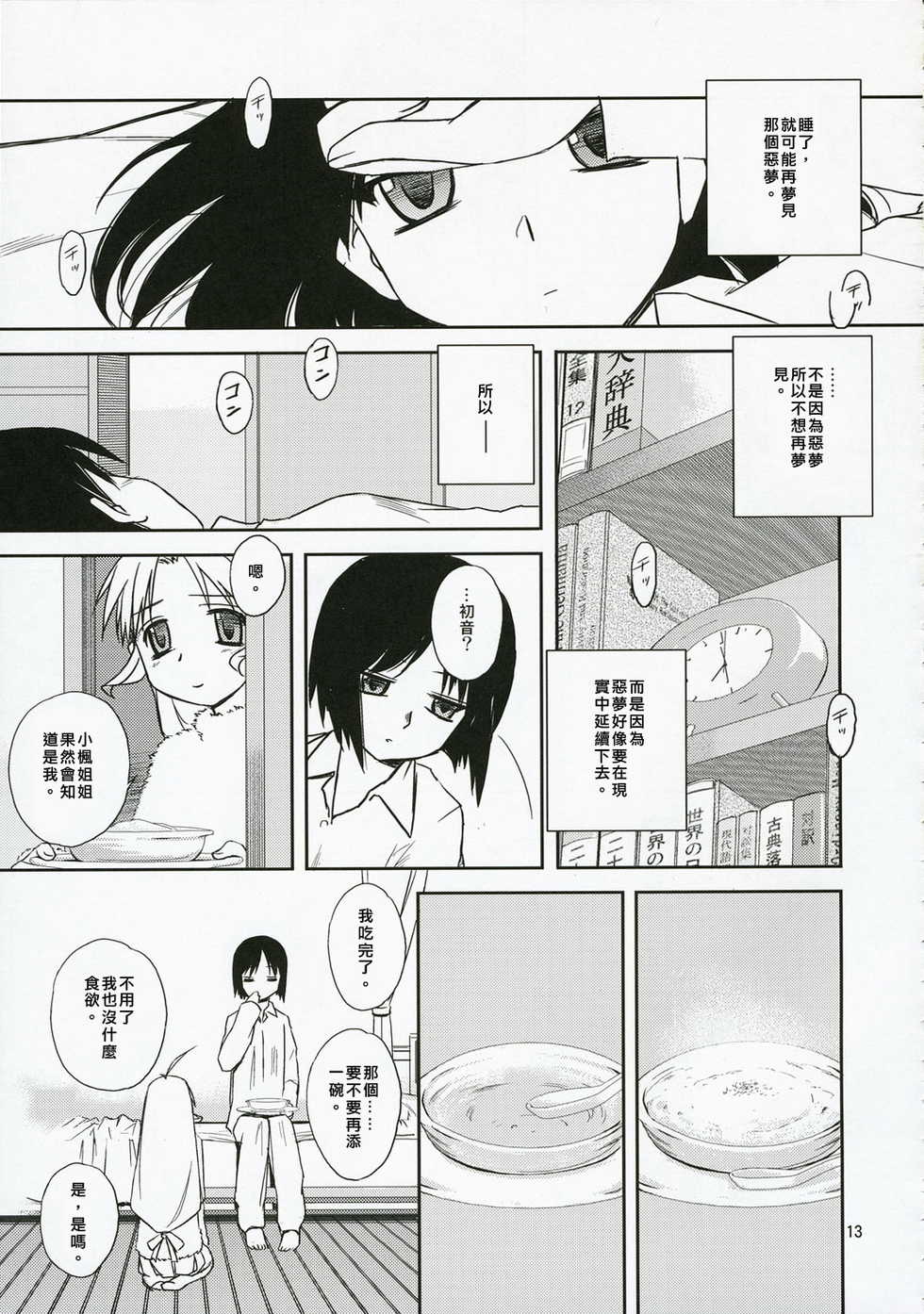 (C71) [Tear Drop (tsuina)] sisters 3 (Kizuato) [Chinese] [萌文化研究社] - Page 12