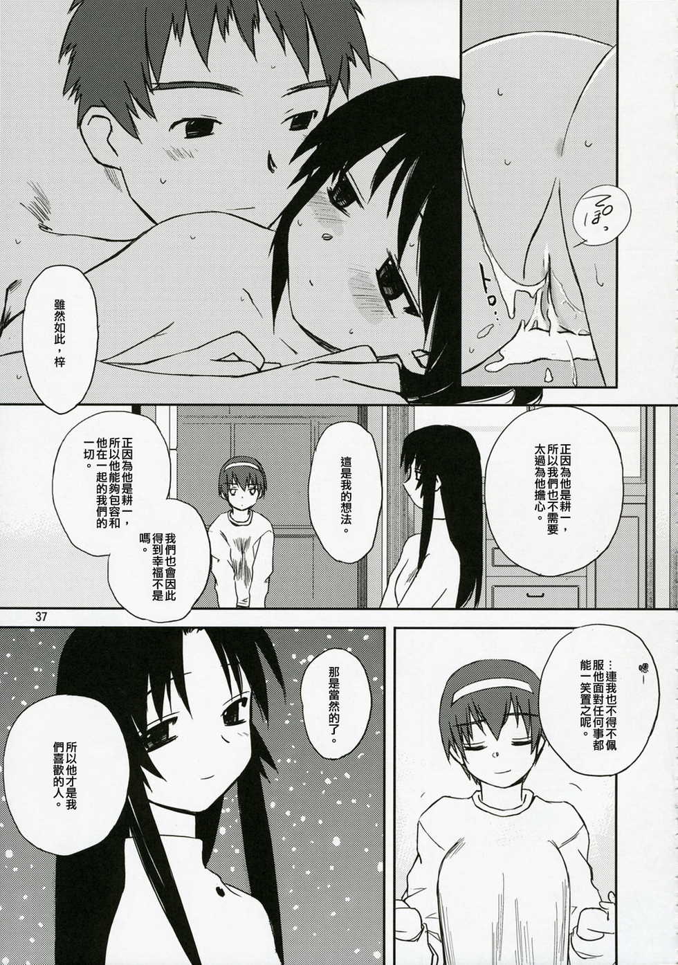 (C71) [Tear Drop (tsuina)] sisters 3 (Kizuato) [Chinese] [萌文化研究社] - Page 36