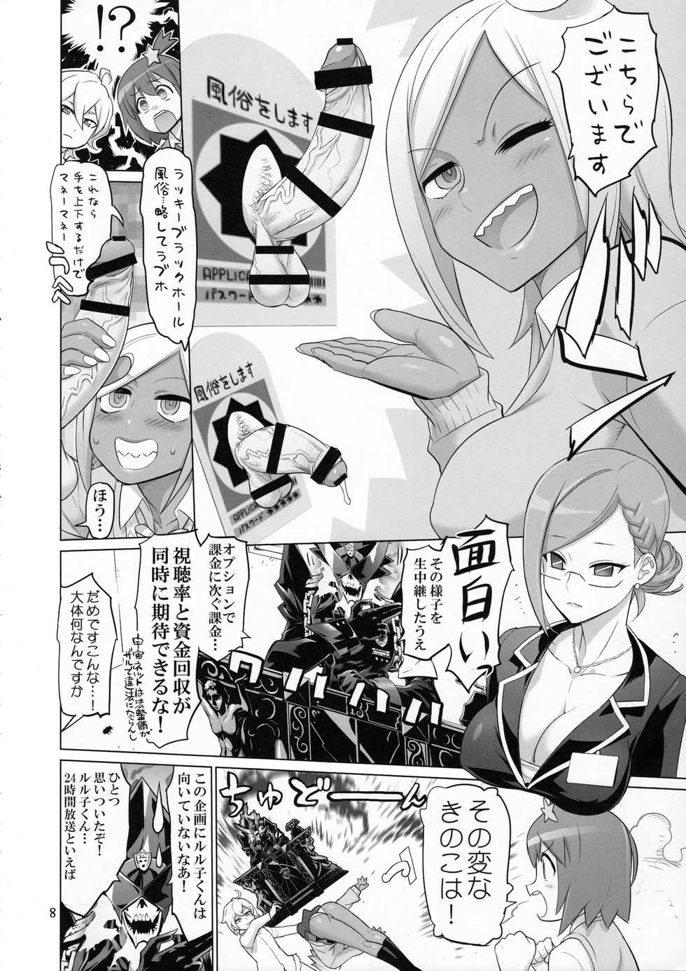 (C90) [Digital Accel Works (INAZUMA)] SAVE THE WORLD 24 (Space Patrol Luluco) - Page 7