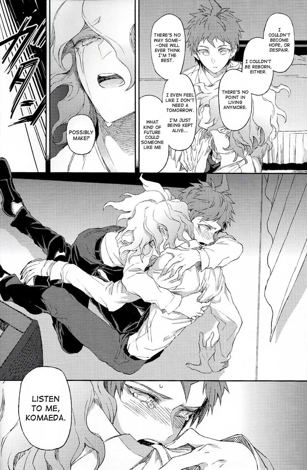 (SUPER23) [ZCC (Zakiko)] Umarekawarenu Kanashimi ni (Super Danganronpa 2) [English] - Page 28