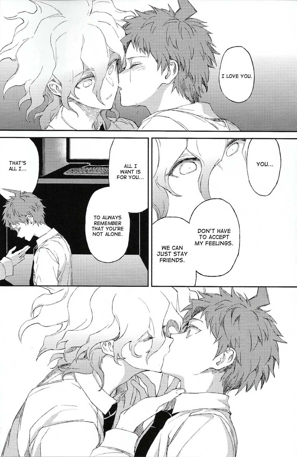 (SUPER23) [ZCC (Zakiko)] Umarekawarenu Kanashimi ni (Super Danganronpa 2) [English] - Page 32