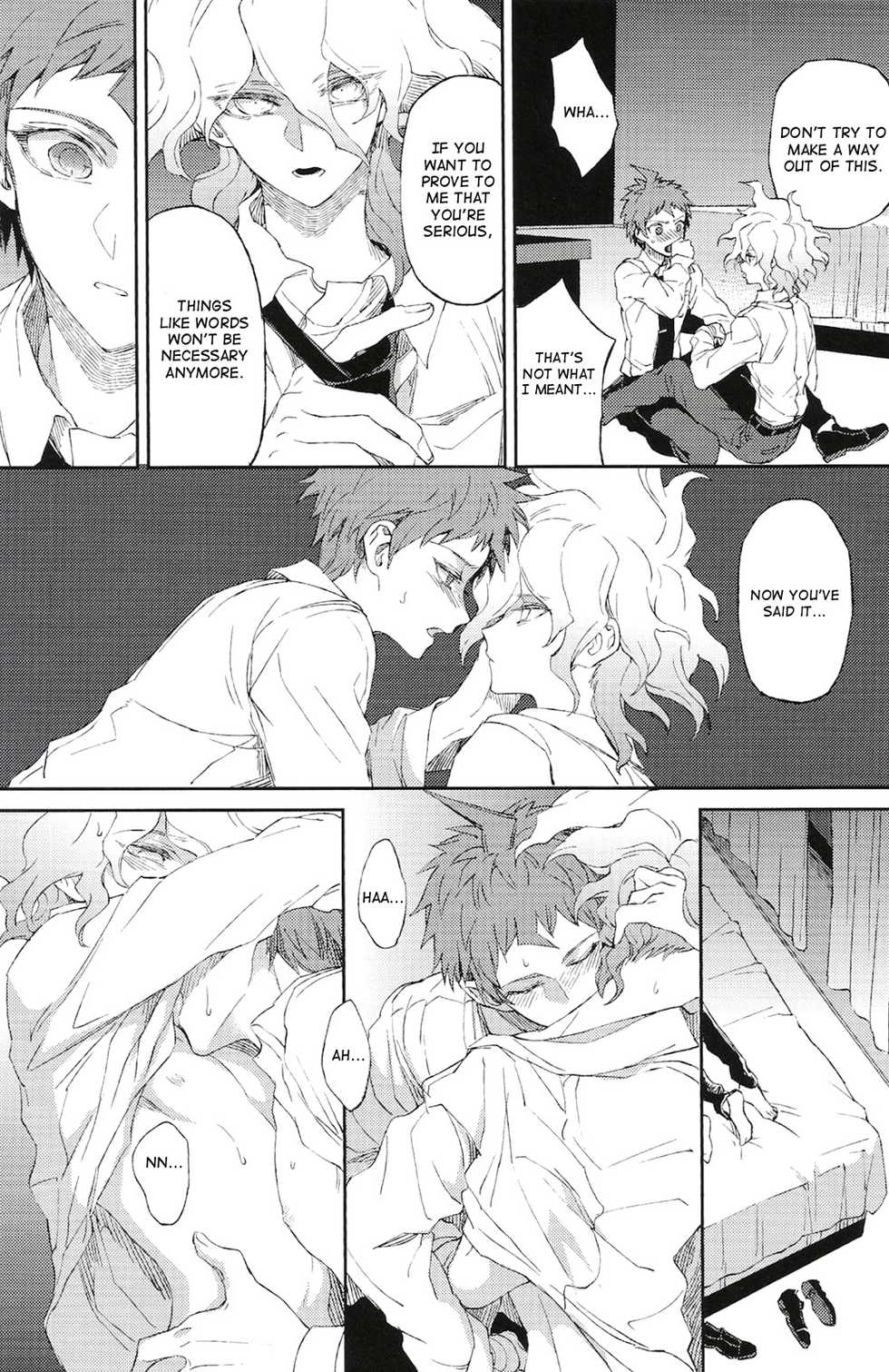 (SUPER23) [ZCC (Zakiko)] Umarekawarenu Kanashimi ni (Super Danganronpa 2) [English] - Page 33