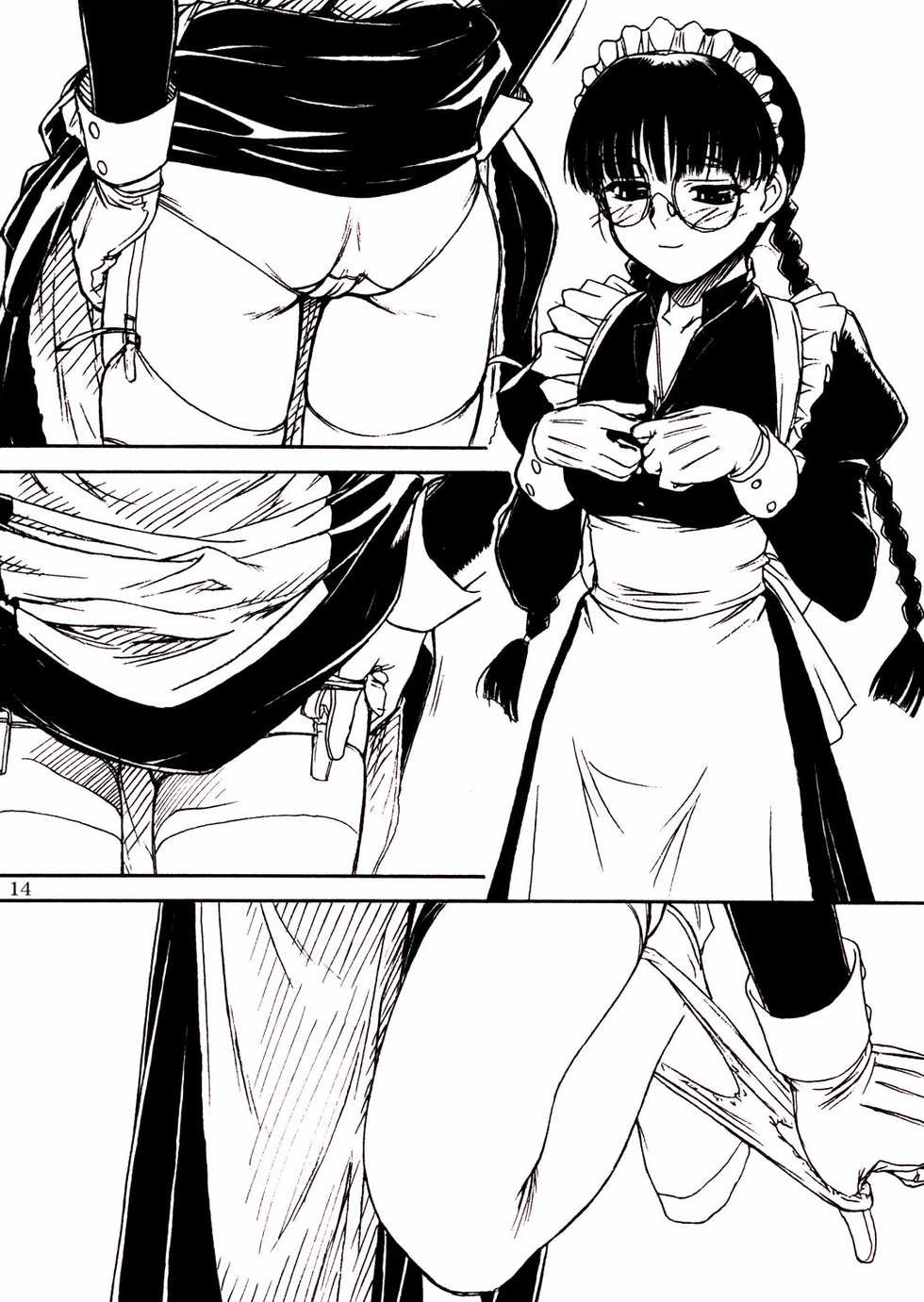 (C66) [MEKONGDELTA, DELTAFORCE (Route39, Zenki)] Waku Waku Roberta Land (Black Lagoon) [Russian] [Diokhan] [Incomplete] - Page 13