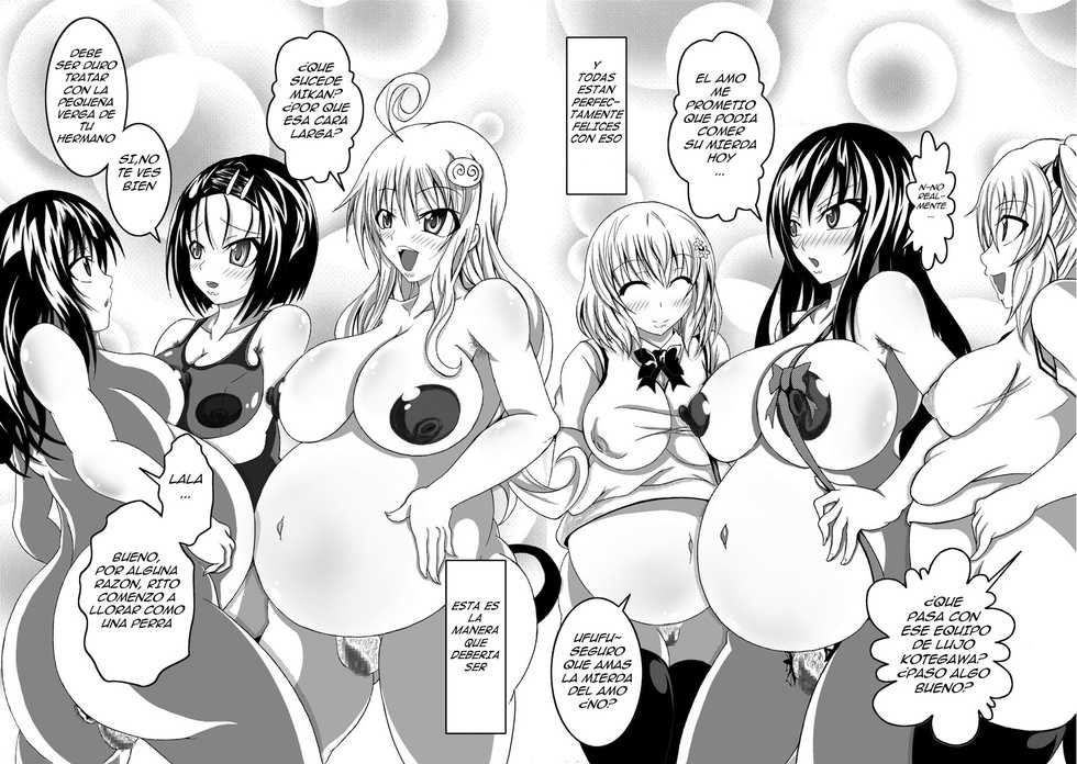 [Bitch Bokujou (Bokujou Nushi K)]  To Love-hi Plus! (To Love-Ru) [Spanish] [F7993] - Page 33