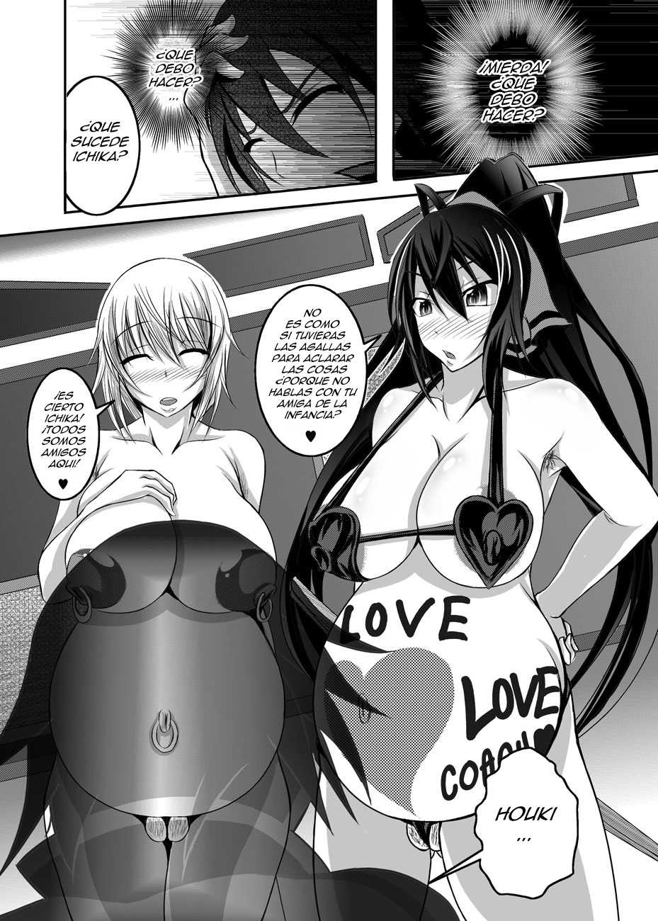 [Bitch Bokujou (Bokujou Nushi K)] GIRLS MEET DQN’S TINPO (IS <Infinite Stratos>) [Spanish] [F7993] [Digital] - Page 39