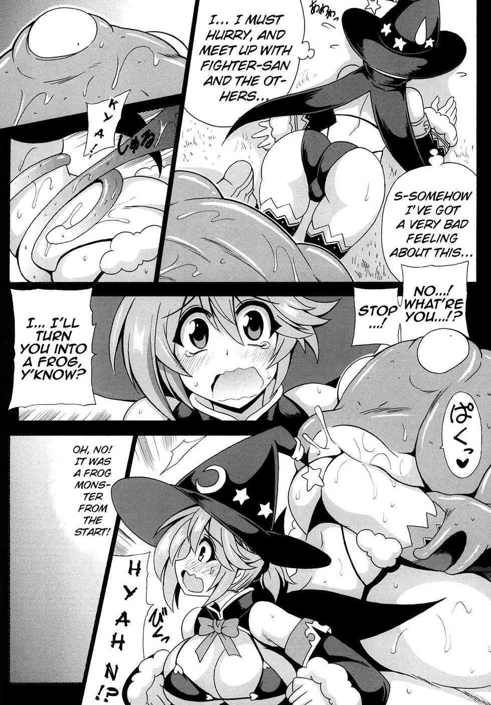 (C89) [Leaz Koubou (Oujano Kaze)] MAGICAL LIBIDO ~Mage-chan no Junan~ (BIKINI WARRIORS) [English] - Page 9