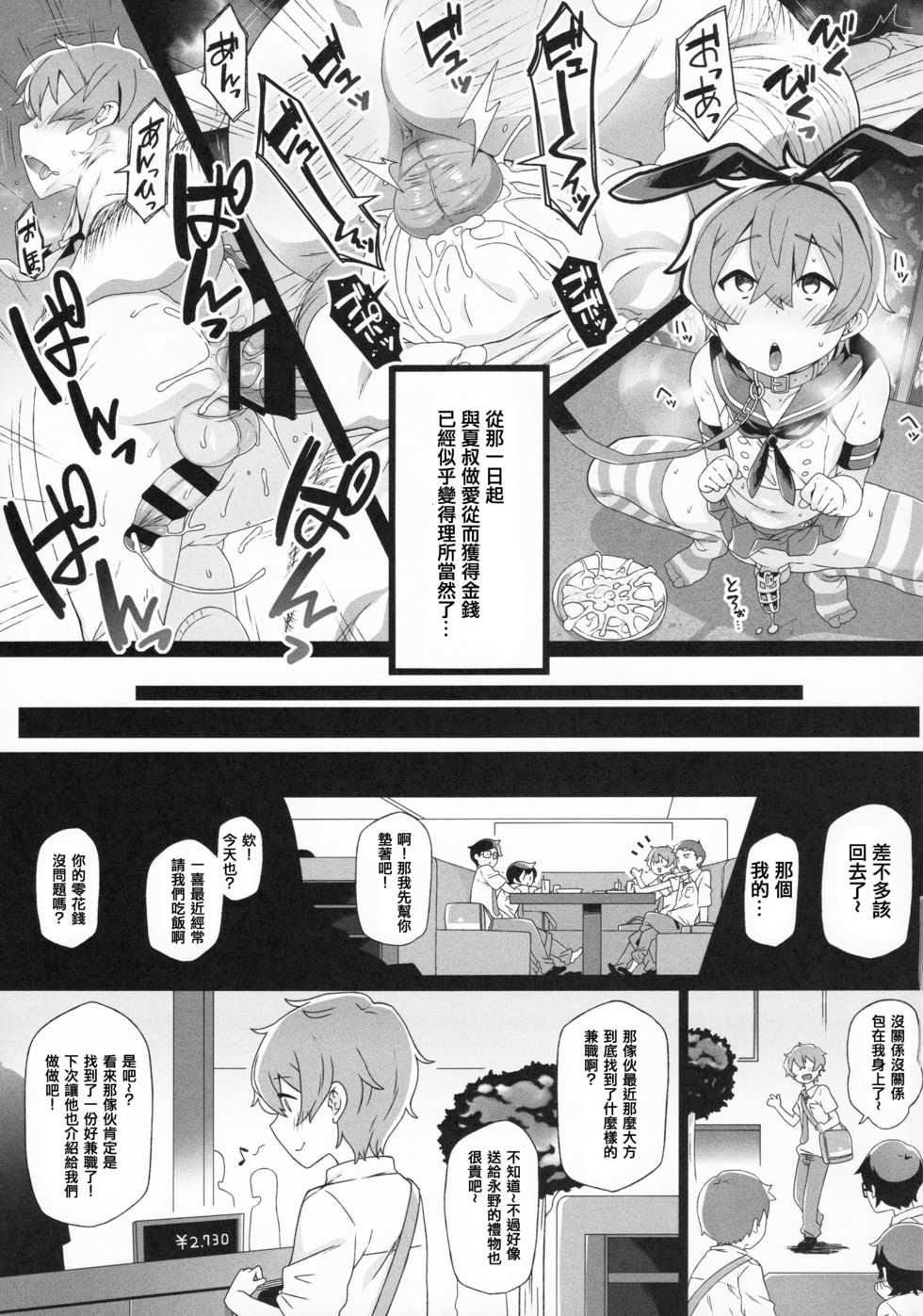 (C90) [Sukoyaka Collagen (Collagen)] Tohoku-kun no Himitsu (Puzzle & Dragons) [Chinese] [空想少年汉化] - Page 15