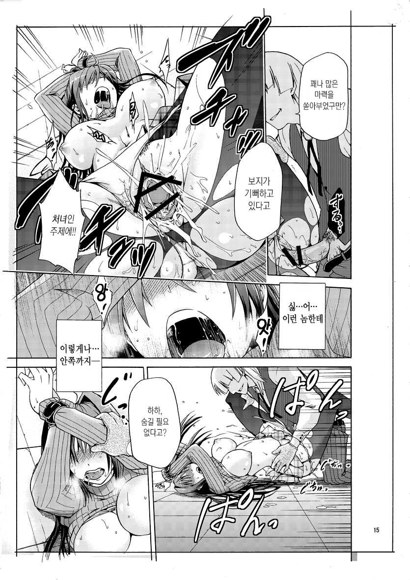 [Jyouren Kishidan (Various)] Aoko BLUE | 아오코 BLUE (Mahou Tsukai no Yoru) [Korean] [오테] [Digital] - Page 12
