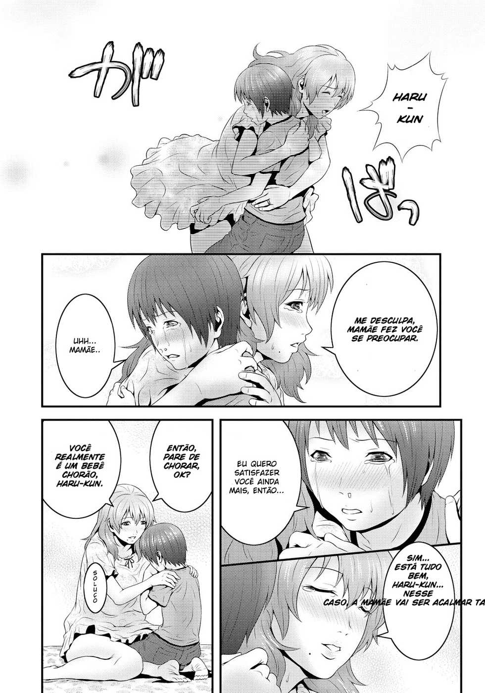 [Kawazuko Chouji] Mama Manzoku | Mama's satisfaction (Imouto Ijiri to Mama Asobi) [Portuguese-BR] [Hentai Season] - Page 10